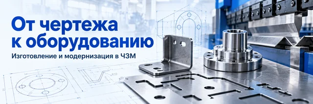 Тематическая иллюстрация сервиса расчётов ЧЗМ. Это не фотография оборудования из числового примера.