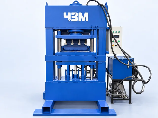 Пресс для производства Макухи. 100 тонн 10 матриц